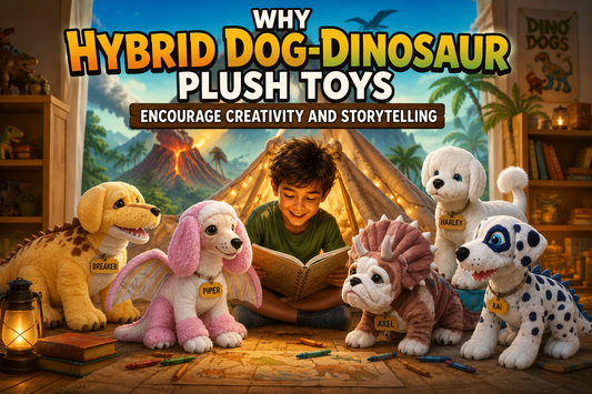 Why Hybrid Dog-Dinosaur Plush Toys Encourage Creativity and Storytelling